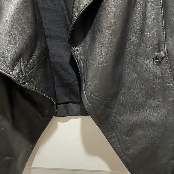 Trouve Black Leather Jacket